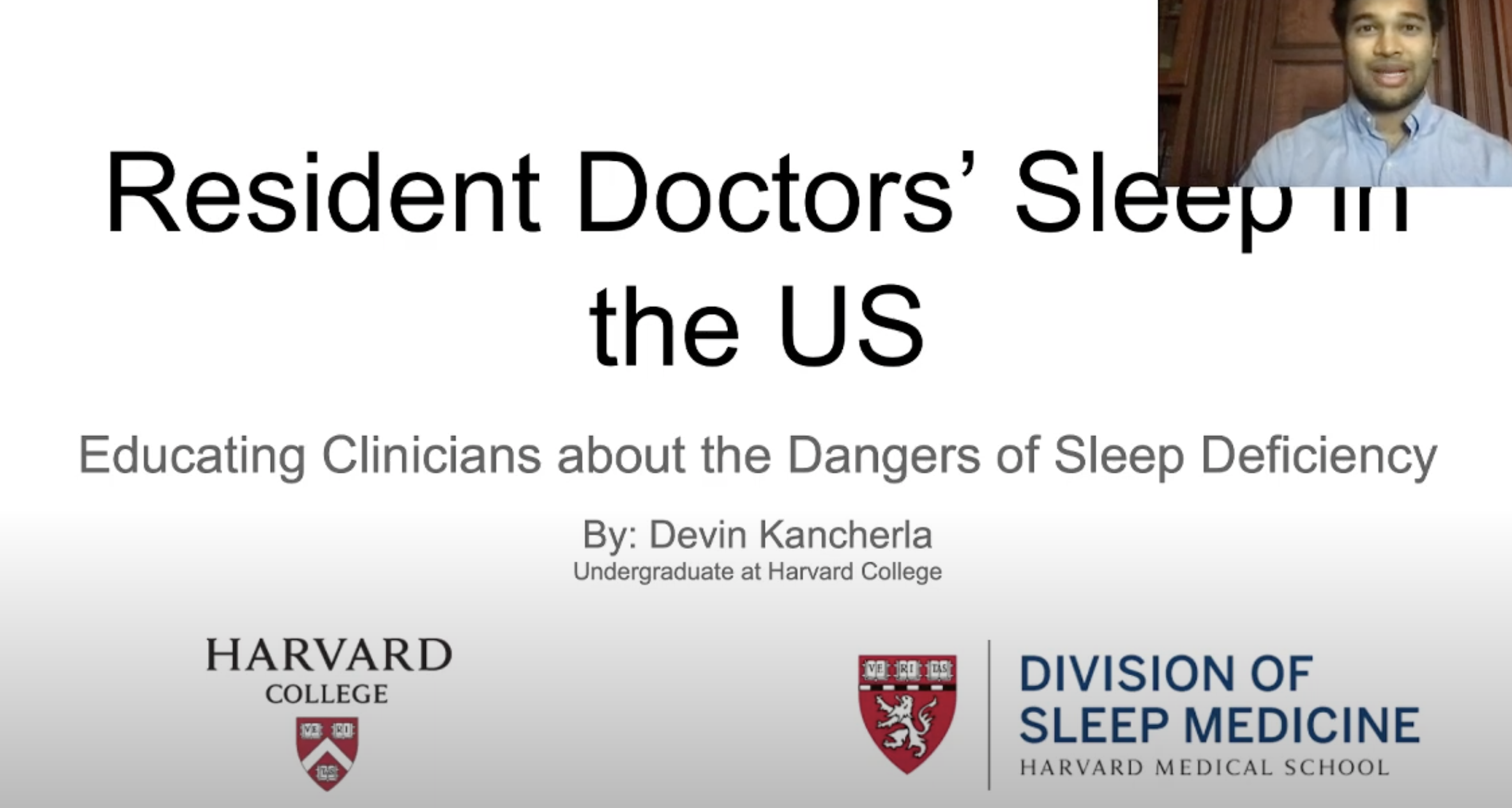 harvard sleep research